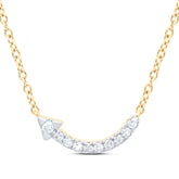 1/12CTW-DIA CN FASHION NECKLACE (18 INCH)